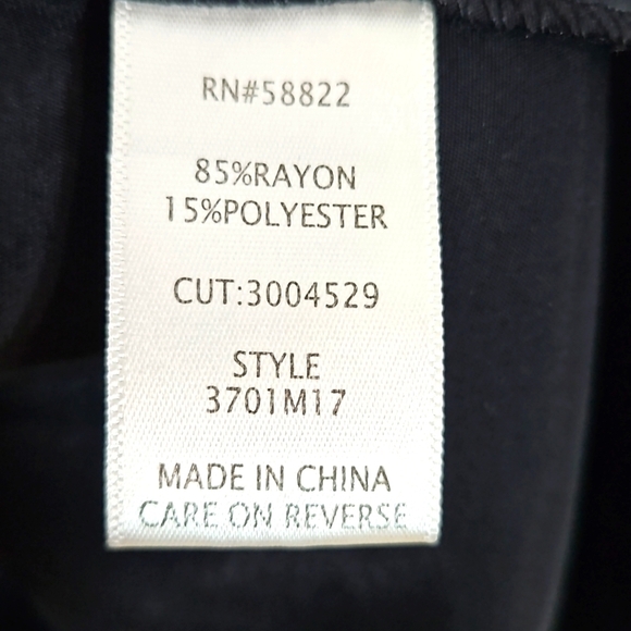 Max Studio Black Skirt Size XL - Picture 6 of 8